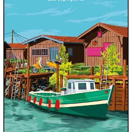 Jolie Petite Maison Climatisee Parking Prive Gujan-Mestras